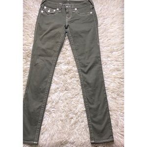 Olive True Religion Jeans Size 27.